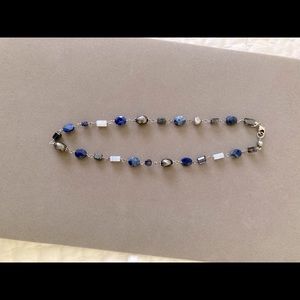 Silpada sterling silver necklace with pearls. 16”